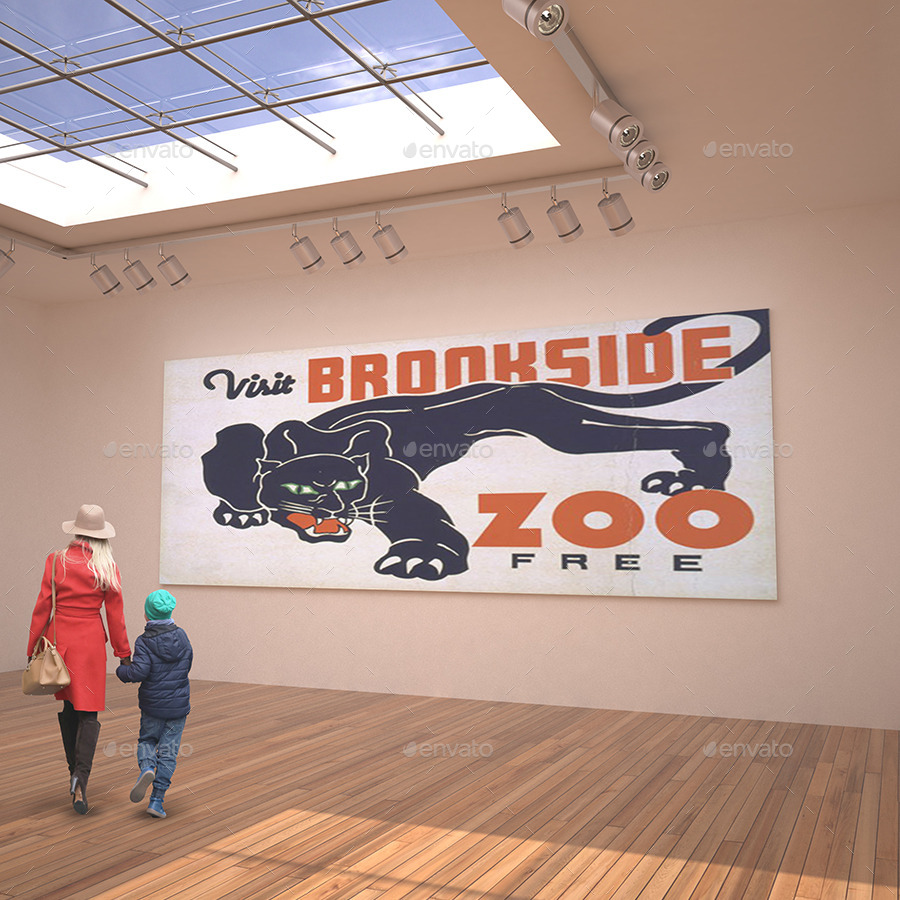 Art Exhibition MockUp Pack by PurpleVisions GraphicRiver